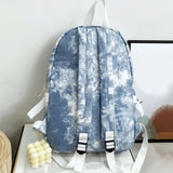 Nylon Backpack for Women Casual School Bag