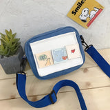 Women's Small Square Nylon Shoulder Bag