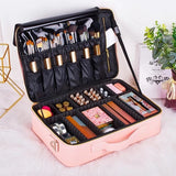 Female Makeup Bag Organizer Professional Artist Case Travel Beauty Cosmetic Box