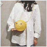 Funny Pig Plastic Jelly Bag Summer Mori Girls Ins Foreign Shoulder Chain Small R