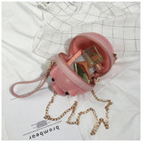 Funny Pig Plastic Jelly Bag Summer Mori Girls Ins Foreign Shoulder Chain Small R