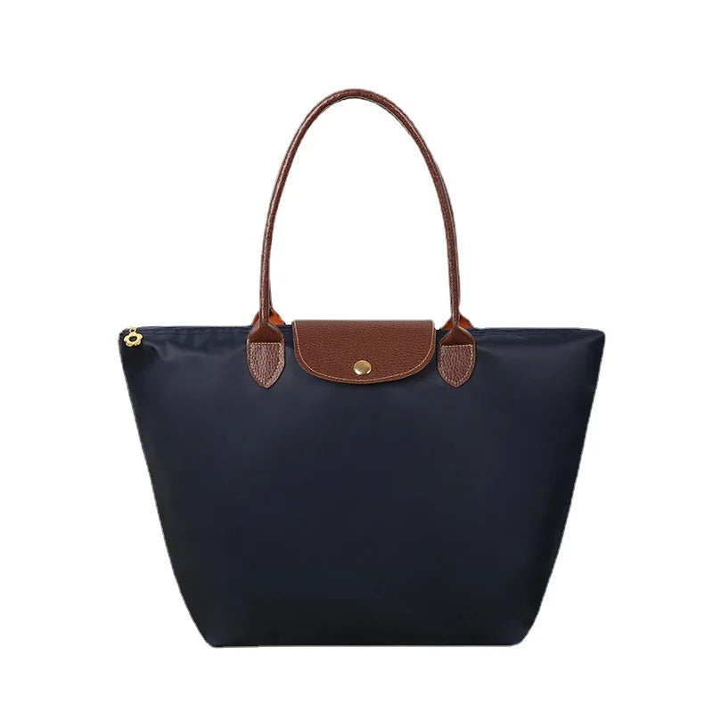Female Portable Foldable Handbag Woman Lightweight Shopper Bag