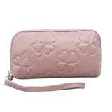 Female Real Cowhide Leather Cosmetic bag Women clutch bag Mobile Phone bag
