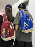 Nylon Backpack Waterproof School Bags for Teenagers Girls