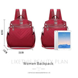 Female School Shoulder Bag Bagpack Mochila Ladies Women Backpack