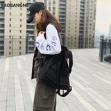 Nylon Travel Backpack Women Mochilas Sac A Dos Ladies Laptop Rucksack Men Bag Pa