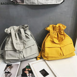 Nylon Travel Backpack Women Mochilas Sac A Dos Ladies Laptop Rucksack Men Bag Pa