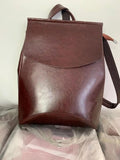 Women's PU Leather School Shoulder Bagpack