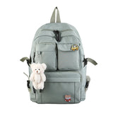 Teenage Girls Schoolbag Waterproof Nylon Backpack