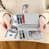 Korea Cartoon Bear Buckle Mini Zip Wallet Cute for Students Girls
