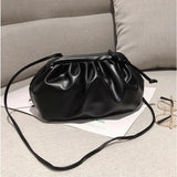 Female Shoulder Bag Pu Leather Crossbody Bags Dumpling Bags