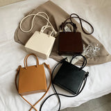 Vintage Women Shoulder Bag PU Leather Ladies Messenger Crossbody Tote