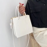 Vintage Women Shoulder Bag PU Leather Ladies Messenger Crossbody Tote