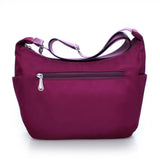 Waterproof Solid Women Large Capacity Crossbody Bags