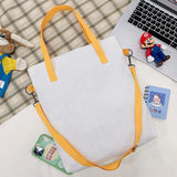 Large Canvas Shoulder Bag Women Vintage Tote Handbag