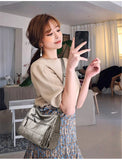 Stylish Soft Leather Women's Crossbody Bag