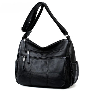 Stylish Soft Leather Women's Crossbody Bag