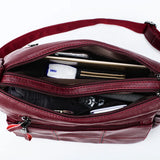 Stylish Soft Leather Women's Crossbody Bag