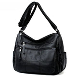 Stylish Soft Leather Women's Crossbody Bag