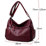 Stylish Soft Leather Women's Crossbody Bag