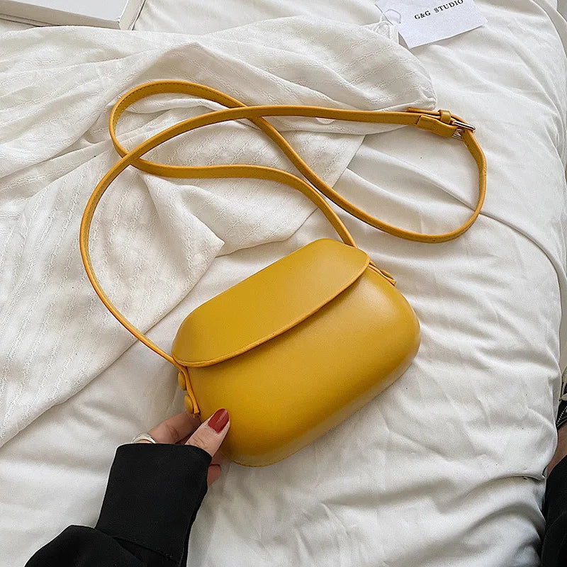 Women's Mini PU Leather Crossbody Sling Bag
