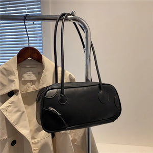 Vintage PU Leather Women's Shoulder Bag