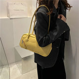 Vintage PU Leather Women's Shoulder Bag
