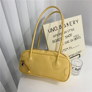 Vintage PU Leather Women's Shoulder Bag
