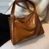 Women's Leather Crossbody Messenger Bag Small Square Handbag