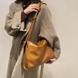 Women's Leather Crossbody Messenger Bag Small Square Handbag