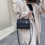 Women Large Capacity Handbags PU Shoulder Messenger Bag