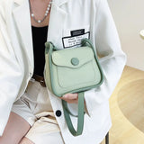 Female Pure Women Crossbody Bags Small Purse Handbags Shoulder Bag