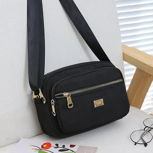 Female Single Shoulder Joker Bag, Mini Waterproof Oxford Cloth Pack
