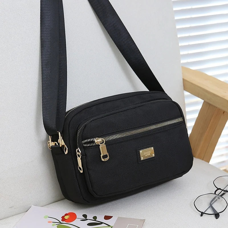 Female Single Shoulder Joker Bag, Mini Waterproof Oxford Cloth Pack