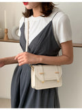 Small Crossbody Bags for Women Lightweight PU Leather Messenger Shoulder Bag