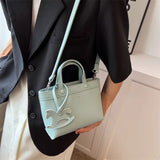 Beige Leather Shoulder Bag Green Crossbody Purse