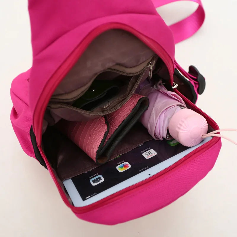 Women Waterproof Travel Chest Pack Shoulder Bag Large Capacity