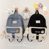 Female Student Harajuku Backpack Large Capacity Nylon School Bag
