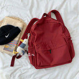 Female Student Harajuku Schoolbag Large Capacity Nylon Backpack