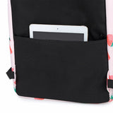 Female Student Schoolbag Girls Backpack Casual Printing Laptop Backpacks