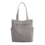 Canvas Shoulder Bag Women's Portable Handbag Tote
