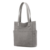 Canvas Shoulder Bag Women's Portable Handbag Tote