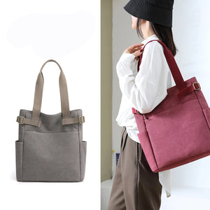 Women's Canvas Shoulder Bag Large Tote Handbag