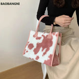 Women's Large Capacity Felt Shopper Bag