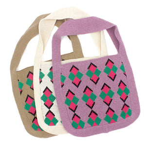 Vintage Crochet Slouchy Pouch Bag Soft Hobo Shoulder Bag