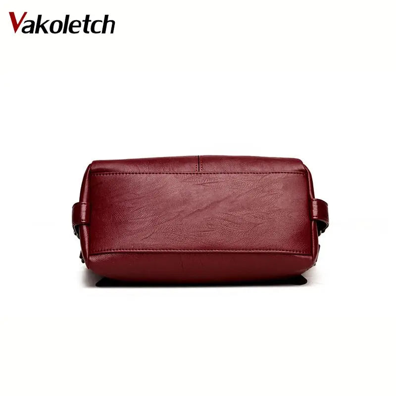 Vintage Satchel Bag Pu Leather Handbag Shoulder Bag KL348