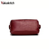 Vintage Satchel Bag Pu Leather Handbag Shoulder Bag KL348