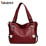 Vintage Satchel Bag Pu Leather Handbag Shoulder Bag KL348