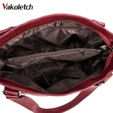 Vintage Satchel Bag Pu Leather Handbag Shoulder Bag KL348