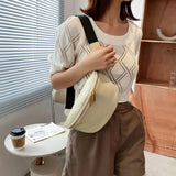 Female Waist Bag Women Fanny Pack Phone Pack Soft Leather Shoulder Crossbody Mes